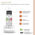 Telefono fisso GIGASET E290 Duo Bianco - immagine 5