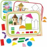 Gioco educativo - GOULA - Scatola con forme magnetiche - 12 attività con 24 pezzi in legno - immagine 3