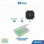GEOMAG - Ecofriendly 25 pz Glow - immagine 2