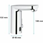 GROHE Miscelatore lavabo da piano a infrarossi - Get E - 6 V - Cromo - immagine 4