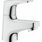 Rubinetto per bagno monofluido lavamani - GROHE Start Flow - Taglia XS - Cromo - Risparmio idrico - 20577000