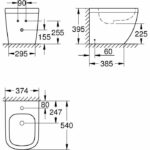 Grohe Standbidet Euro Ceramics White Alpin 39340000 - immagine 2