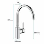 GROHE - Miscelatore monocomando per lavabo - immagine 6