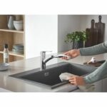 Miscelatore monocomando per lavello GROHE - Cromo - immagine 4