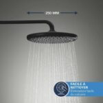 Set doccia incasso - 1 + 2 getti - Miscelatore termostatico - GROHE - 348832430 - Nero - immagine 6