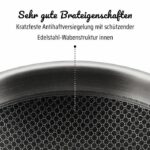 GSW Wok pro con coperchio - Ø 32 cm - Fondo a 3 strati - Manico rivettato - Acciaio inossidabile - Tutte le fonti di calore inclusa l'induzione - immagine 4