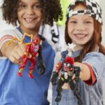 MixMashers Venom Deluxe, statuetta personalizzabile da 12 cm da abbinare e mescolare con accessori, Marvel, da 4 anni - immagine 4