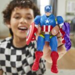 MixMashers Marvel Avengers Capitan America Mix and Match Figura con Accessori - immagine 3