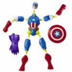 MixMashers Marvel Avengers Capitan America Mix and Match Figura con Accessori - immagine 6