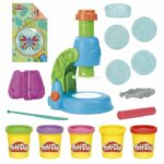 Play-Doh My Little Microscope, pasta da modellare, 9 accessori e 5 colori, dai 3 anni - immagine 2