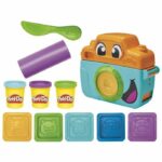 Play-Doh My Little Photos Starters, pasta da modellare, macchina fotografica finta, 7 accessori e tappetino per attività, dai 2 anni in su - immagine 3