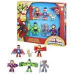 Confezione di statuette degli Avengers in armatura, Marvel Iron Man e i suoi fantastici amici - immagine 4