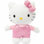 Peluche - GPTOYS - HELLO KITTY - HKT122 - Modello vestito pavone rosa - 30 cm - Dai 3 anni - immagine 2