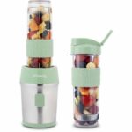Mini frullatore - SMOO18 - 300 W - 570 mL - Verde pastello - 2 bottiglie incluse