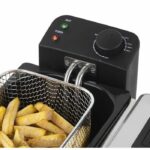 HKoeNIG DFX600 - Friggitrice doppia 2x3L - 3600W - 2 termostati indipendenti - Cestelli estraibili - Filtri antiodore - Acciaio - immagine 5