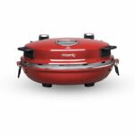 HKoeNIG NAPL350 - Forno per Pizza Napoletana - Fino a 350°C - 32cm - 1200W - Timer - Piano cottura in pietra ceramica - immagine 6