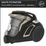 Aspirapolvere a bidone senza sacco - HOOVER - HP720PET - 850 W - 68 dBA - Cassetta 2 L - Speciale per parquet e animali - immagine 2
