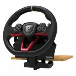 Volante da corsa - HORI - Apex - Wireless - Compatibile con PS5/PS4/PC - Nero e rosso - immagine 3