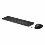 HP 650 - set tastiera e mouse - AZERTY francese - nero - immagine 3