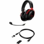 Cuffie da gioco wireless - HyperX Cloud III - per PC e console - Nero/Rosso - immagine 6