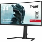 Monitor PC - IIYAMA - GCB3481WQSU-B1 - 34 UWQHD - VA - 180Hz - 0,3ms - Curvo 1500R - Nero - immagine 5
