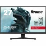 Monitor PC - IIYAMA - G2770QSU-B6 - 27 QHD - Fast IPS - 180Hz - 0,2ms - HUB HDMI/DP/USB - Altoparlanti - Nero