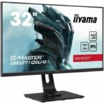 Schermo PC Gamer - IIYAMA G-Master Red Eagle - 31.5 WQHD - Pannello IPS - 1 ms - 165 Hz - HDMI / DisplayPort / USB 3.0 - AMD FreeSync