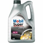 MOBIL Super 2000 - Olio motore per auto touring benzina 10W40 - Semi sintetico - 5L