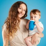 La mia prima tazza - INFANTINO - Silicone - Blu oceano - immagine 3