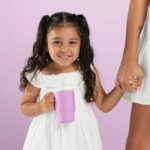 La mia prima tazza - INFANTINO - Silicone - Lilla malva - immagine 4