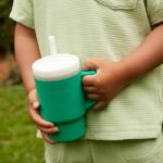La mia prima tazza - INFANTINO - Silicone - Verde abete - immagine 4