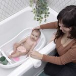 Vasca da bagno per neonati INGENUITY Deluxe Pink, dalla nascita ai 3 anni con amaca inclusa - immagine 5