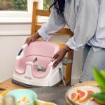 INGENUITY rialzo da sedia 2 in 1 con vassoio portaoggetti integrato, peonia, da 6 mesi - immagine 4