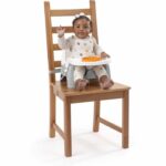 Sedile didattico - INGENUITY - Piatto Twist & Dine - Seggiolino rialzato - Bambini da 6 mesi a 3 anni - Arancione e blu - immagine 6
