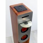 Tour lettore CD INOVALLEY HP34-CD-WOOD - Bluetooth - 100 W - USB - Legno e grigio - immagine 2