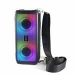 Altoparlante luminoso Bluetooth - INOVAALLEY - HP345-B - 10W - LED - Bluetooth V5.3 - Micro - TWS - FM - USB 2.0 - micro SD - AUX-IN - immagine 4