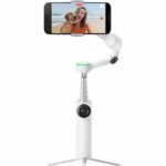Stabilizzatore pieghevole a 3 assi Insta360 Flow 2 Pro Standard, bianco - immagine 2