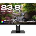Schermo PC - JAPANNEXT - 23.8 FHD - IPS - 60Hz - Supporto ergonomico