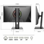 Schermo da gioco - JAPANNEXT - 27 WQHD - 165Hz - DP 1.4 - HDMI 2.0 - Supporto ergonomico - immagine 2