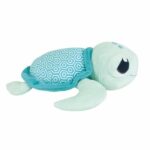 Peluche Tartaruga Luminosa Naturale Ma Petite Carapace +/- 25 cm - JEMINI - Si ricarica con la luce, funziona senza batterie. - immagine 5