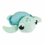 Peluche Tartaruga Luminosa Naturale Ma Petite Carapace +/- 25 cm - JEMINI - Si ricarica con la luce, funziona senza batterie. - immagine 6