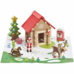 Capanna di Babbo Natale - Gioco di costruzione - JEUJURA - 60 pezzi