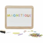 Lavagna in legno per la scuola - JEUJURA - Magnetica bifacciale: gesso e pennarello cancellabile - immagine 2
