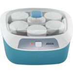 Yogurtiera - JOCCA - 1575 - 6 vasetti - Blu e bianco