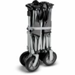 Trolley a 4 ruote - KAMPA - Trucker Trolley - Pieghevole - Grigio - immagine 3