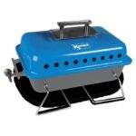 Barbecue a gas e pietre laviche - KAMPA - Bruce - blu e grigio - immagine 2