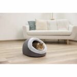 Igloo per gatti - KERBL - JANA - 41 x 50 x 34 cm - Grigio - immagine 3