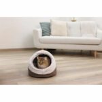 Igloo per gatti - KERBL - JANA - 43 x 54 x 35 cm - Marrone - immagine 3