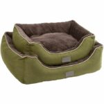 KERBL - Cestino / Cuscino - Samuel - Grigio/Grigio scuro - 50 x 40 x 15cm - immagine 3