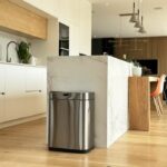 CUCINA SPOSTA SUPERIORE Pattumiera da cucina automatica 60 L - Acciaio inossidabile - immagine 4